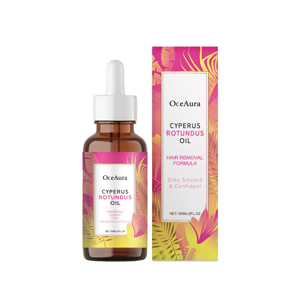 Cyperus Rotundus Oil Body Hair Remover Armpit Leg Arm Reduces Hair Growth Moisturizes Gentle Care Essential Oil for Smooth Skin